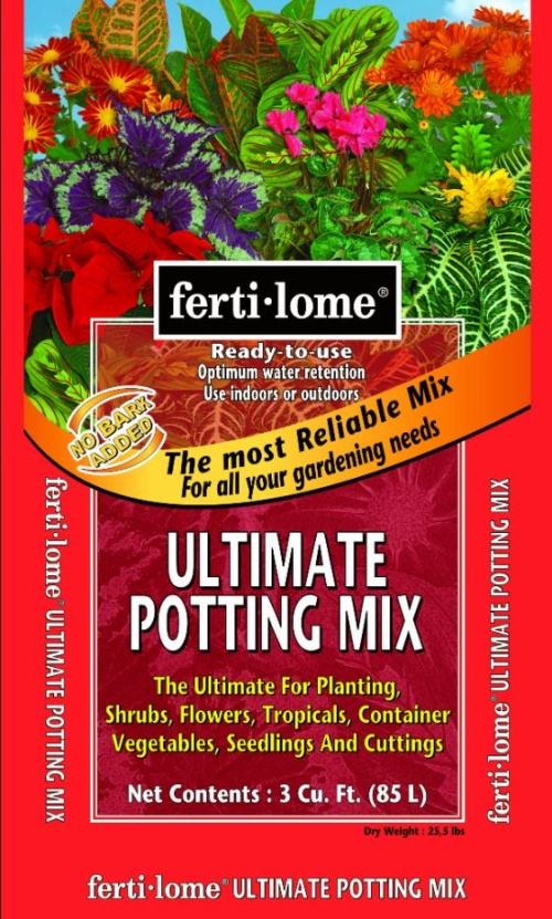 Fertilome Potting Mix (25 dry quart bag)